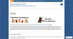 Desktop Screenshot of djhconsulting.com