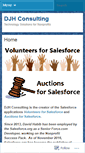 Mobile Screenshot of djhconsulting.com